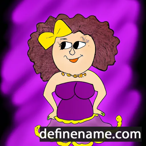 cartoon of the name Laurabella