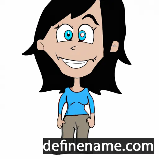 Lauranne cartoon