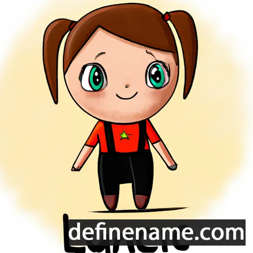 cartoon of the name Laurencja