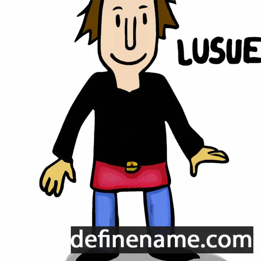 cartoon of the name Laurencjusz