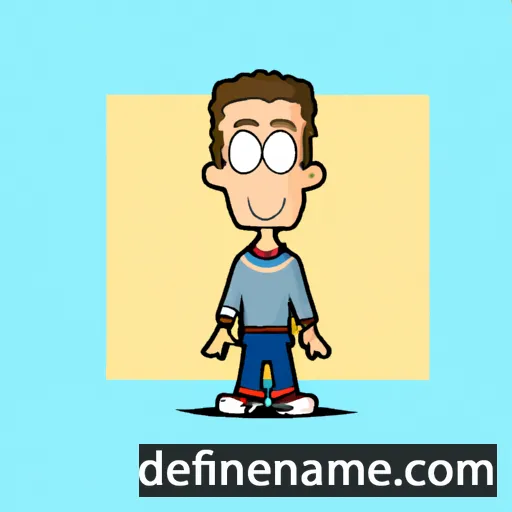 cartoon of the name Laurente