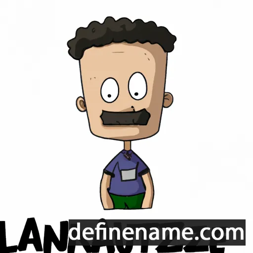 cartoon of the name Laurentz