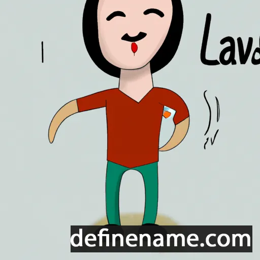 Lavan cartoon