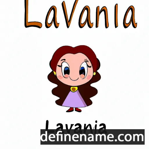 Lavania cartoon