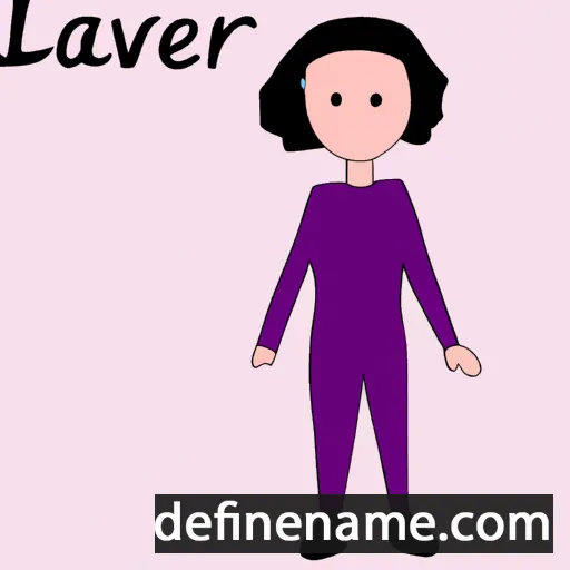 cartoon of the name Laveran