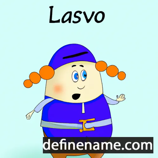 cartoon of the name Lavoslav