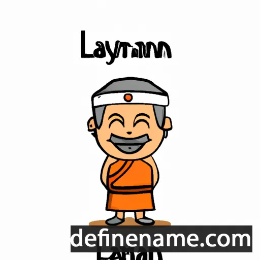 cartoon of the name Laxminarayan