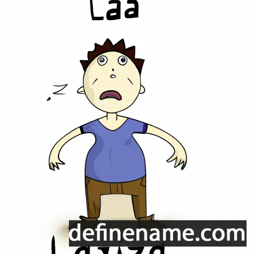 Laza cartoon