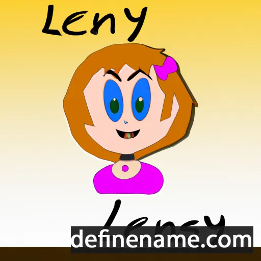 Lény cartoon