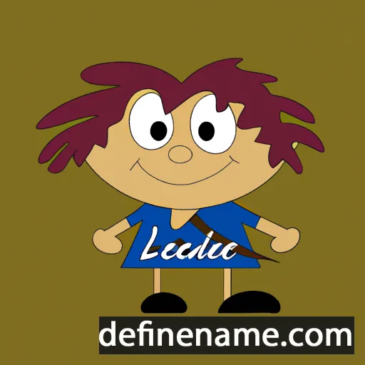 cartoon of the name Léocadie