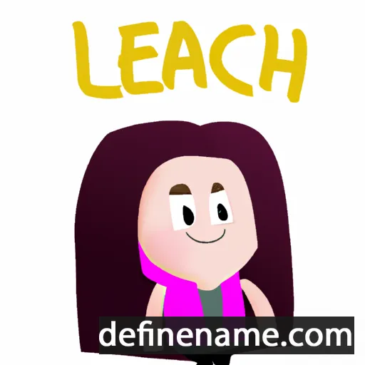 Leahcim cartoon