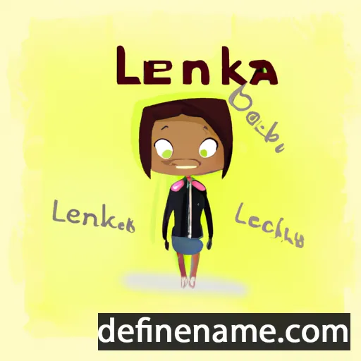 Leanika cartoon