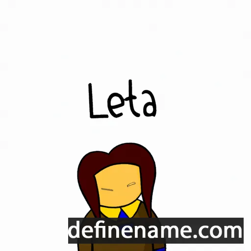 Learta cartoon