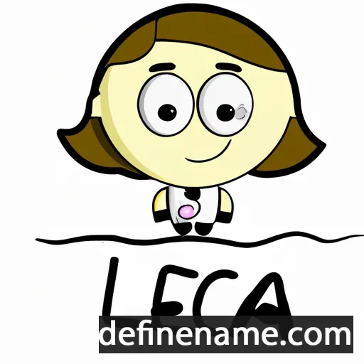 Leca cartoon