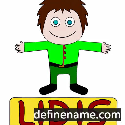 cartoon of the name Ledis