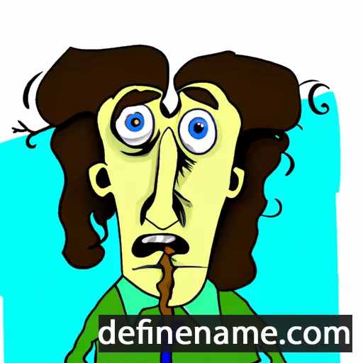 cartoon of the name Ledomir