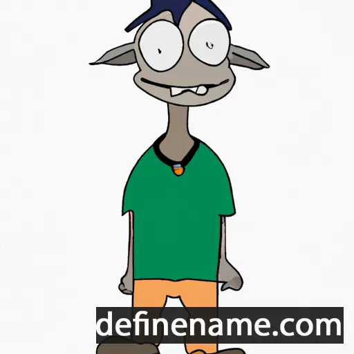 cartoon of the name Leemes