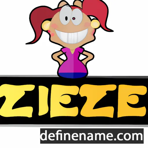 cartoon of the name Leezie