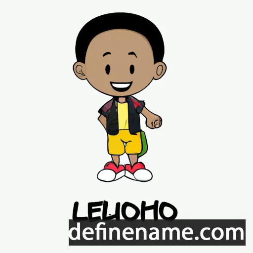 Lehlohonolo cartoon