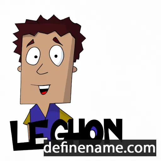 Leighon cartoon