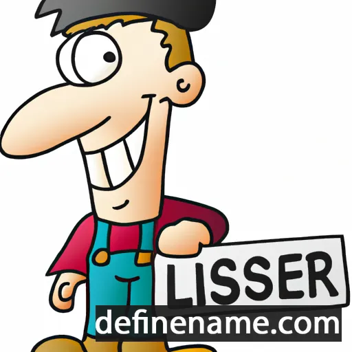 cartoon of the name Leiser