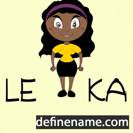 Lekia cartoon