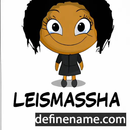 cartoon of the name Lemisha