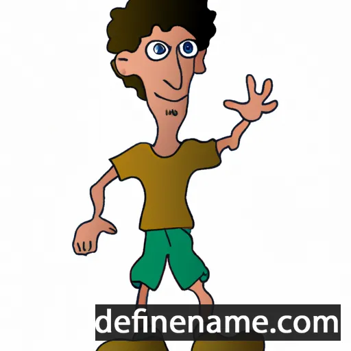 cartoon of the name Len