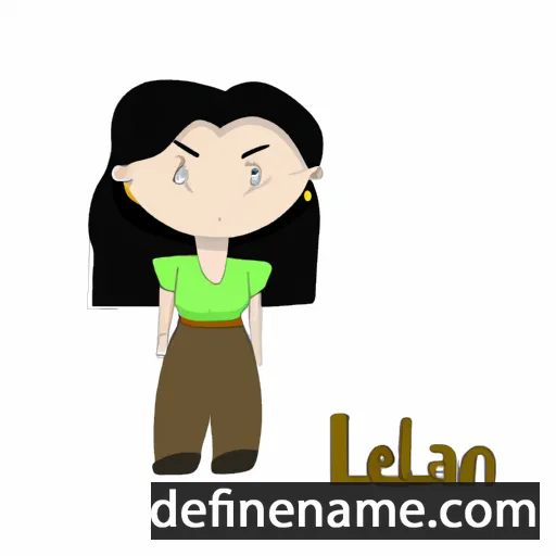 Lenah cartoon