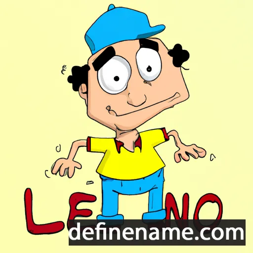 Lenio cartoon