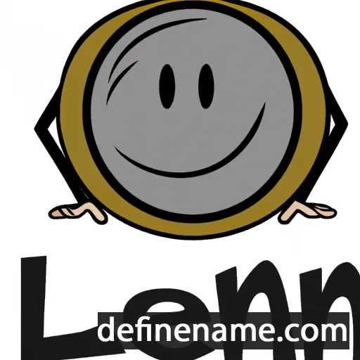 cartoon of the name Lense