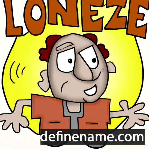 Lenzone cartoon