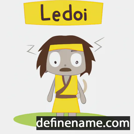 cartoon of the name Leofsidu