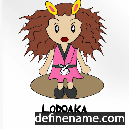 cartoon of the name Leokádia