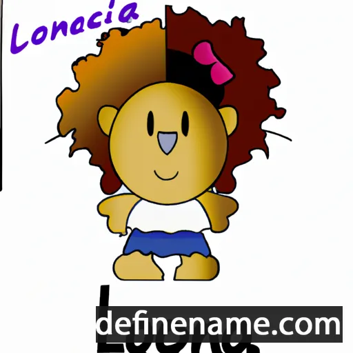 cartoon of the name Leoncia