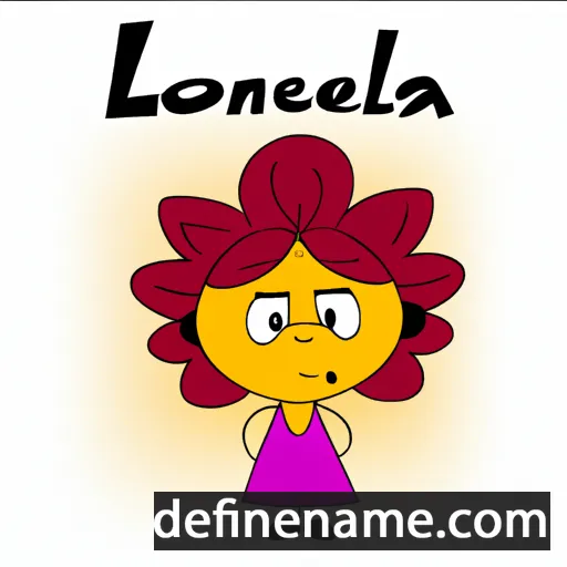 Leonella cartoon