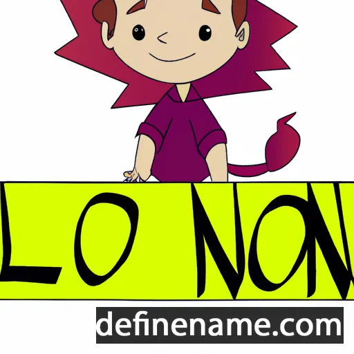 Leoni cartoon