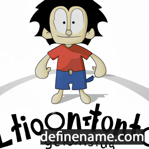 cartoon of the name Leontiskos