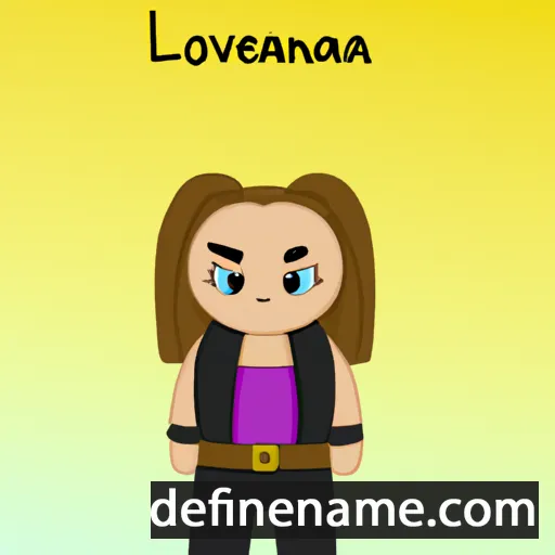 Leovanna cartoon