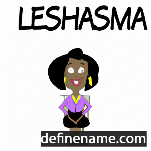 Leshawna cartoon