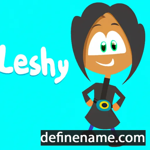 Leshay cartoon