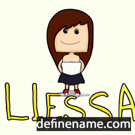 Leslia cartoon