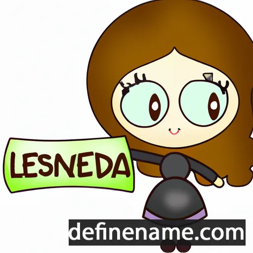 Lessandra cartoon