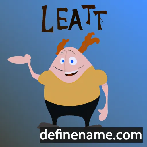 cartoon of the name Letafat