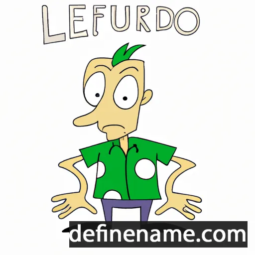 Leufredo cartoon