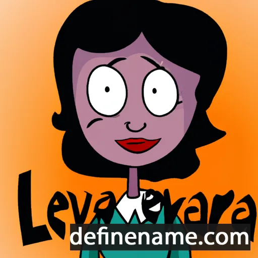 cartoon of the name Leverna