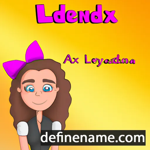 Lexandra cartoon