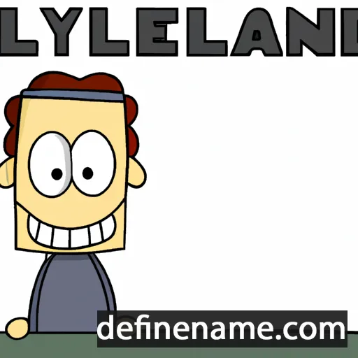 cartoon of the name Leyland