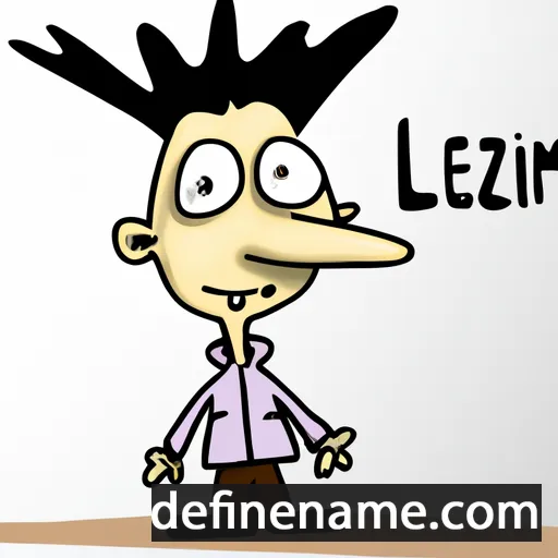 Ležimir cartoon