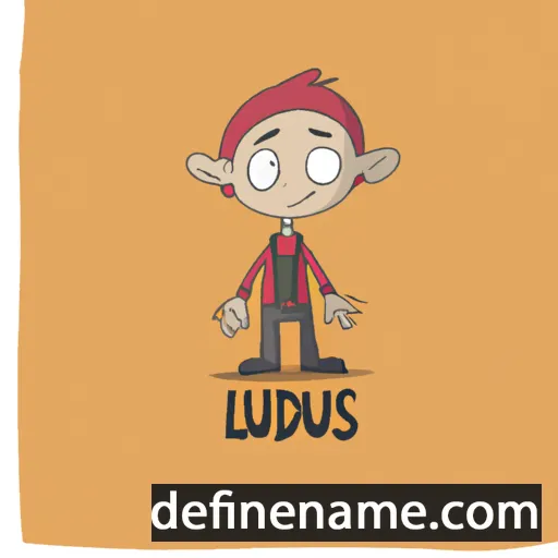 cartoon of the name Liaudvydas